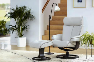 G Plan Bergen Swivel Chair &amp; Stool
