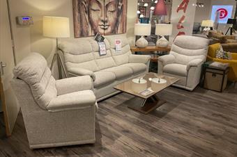 G Plan Malvern 3 Seater Sofa, Chair & Power Recliner Chair