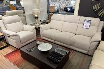 Premier Brooklyn 3 Seater Power Recliner Sofa (With Power Head Tilt) & Power Recliner Chair (With Power Head Tilt)