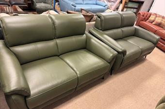 Premier Collection Capri 2 x 2 Seater Fixed Sofa`s