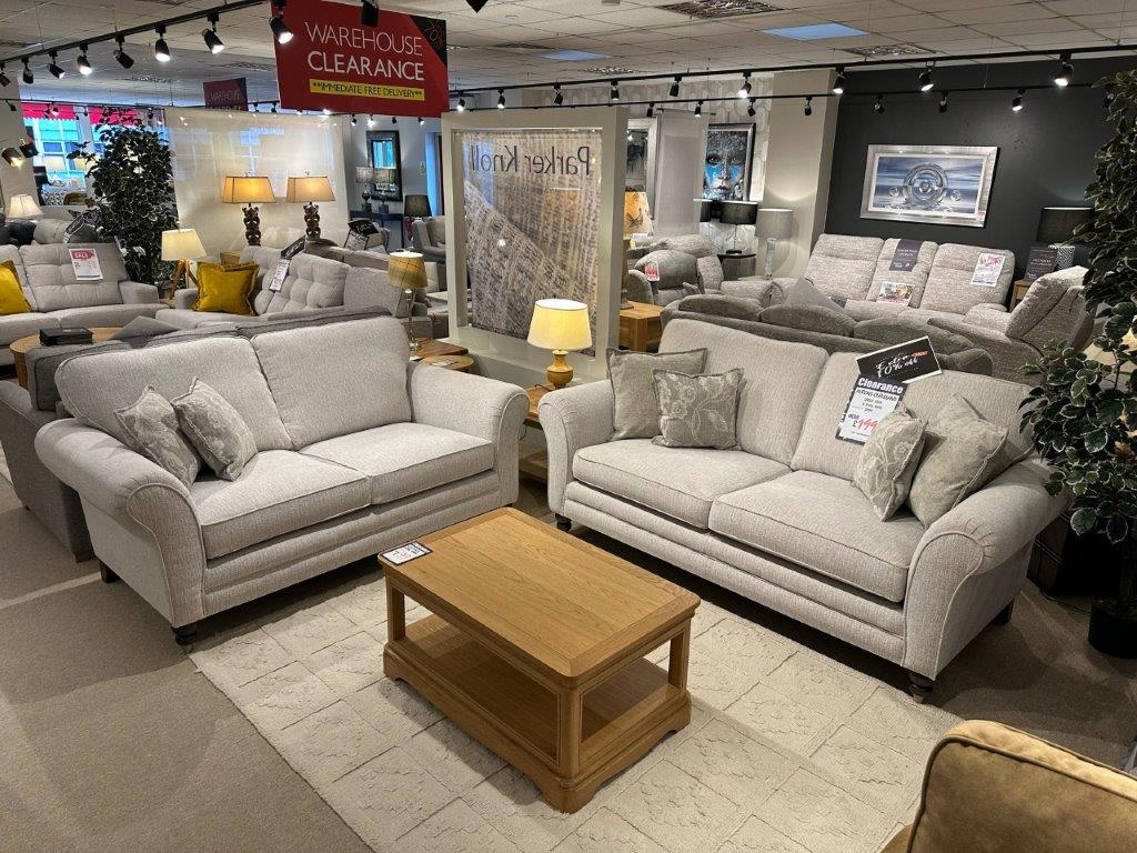 Alstons Cleveland 3 Seater Sofa & 2 Seater Sofa