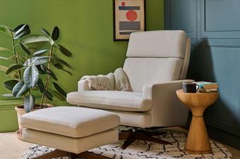 Collins & Hayes Banks Swivel Chair