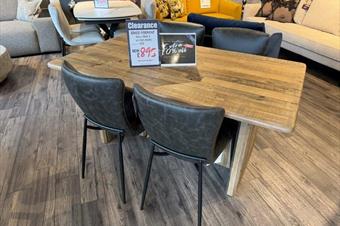 Fairmont 160cm Table & 4 Ella Chairs