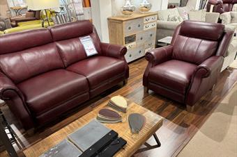 Premier Dorchester 2.5 Seater Power Recliner Sofa With Power Head Tilt & A Power Recliner Chair With Power Head Tilt