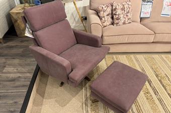 Collins & Hayes Banks Swivel Chair & Stool