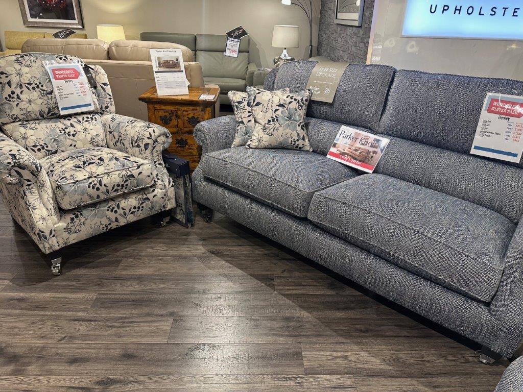 Parker Knoll Henley Large Sofa & 2 x Chairs **Sorry Sold!**