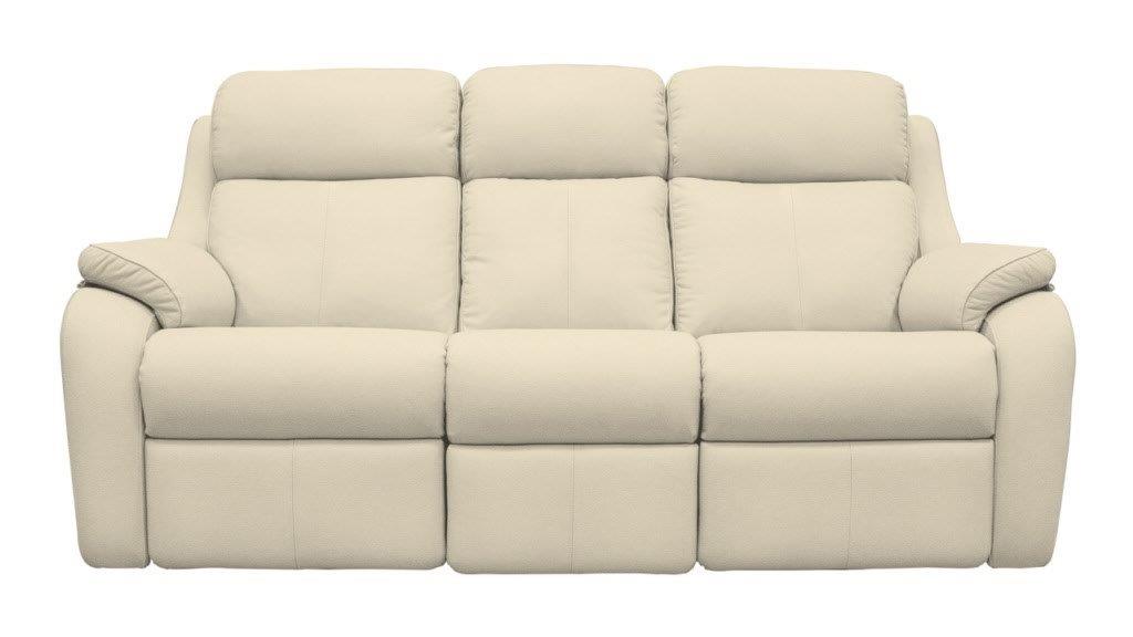 G Plan Kingsbury 3 Seater Power Recliner With Power Head Tilt & Lumbar, Power Recliner Chair With Power Head Tilt & Lumbar & Fixed Chair
