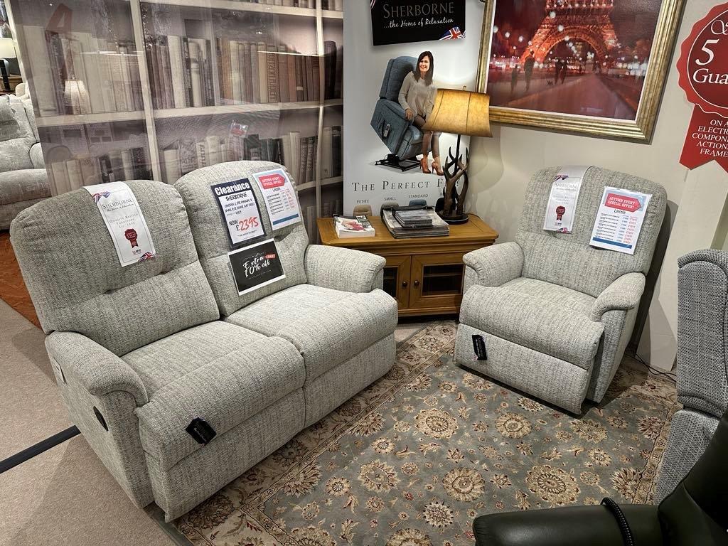 Sherborne Lincoln 2 Seater Manual & Lift & Rise Chair **Sorry Sold!**