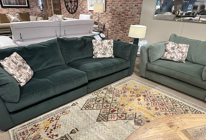 Collins & Hayes Maple Grand Sofa & Snuggle Chair **Sorry Sold!**