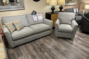 Alston`s Reuben 3 Seater Sofa & Chair