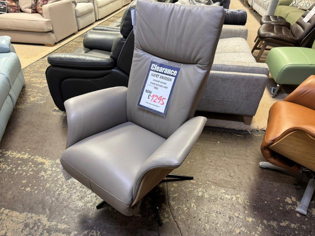 Hjort Knudsen Slimline Power Recline & Swivel Chair