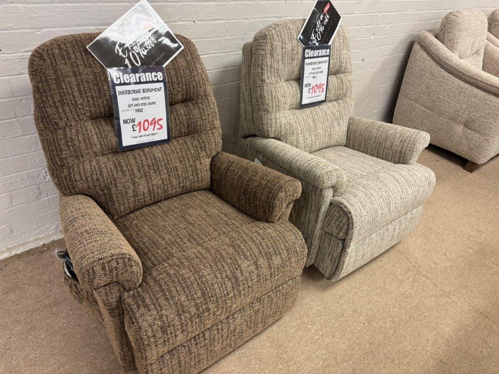 **Special Buy!** Sherborne Beaumont Standard Lift & Rise Chair - Brand New!