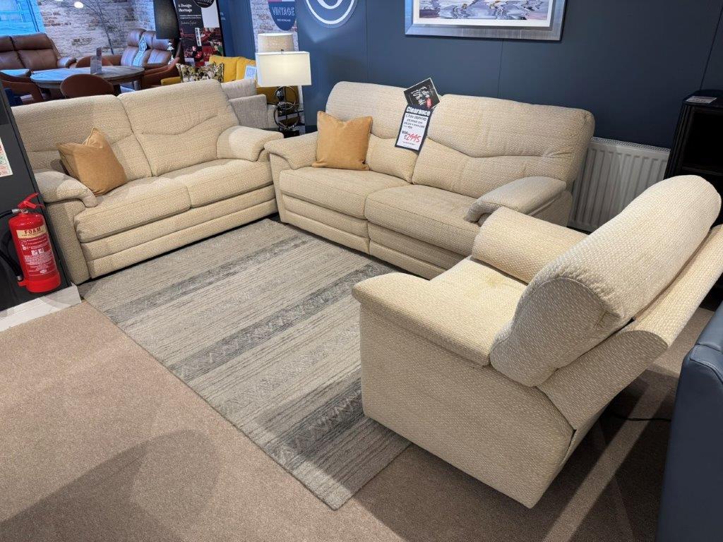G Plan Stratford 3 Seater Power Recliner Sofa, 2 Seater Sofa & Power Recliner Chair *Sorry Sold!**