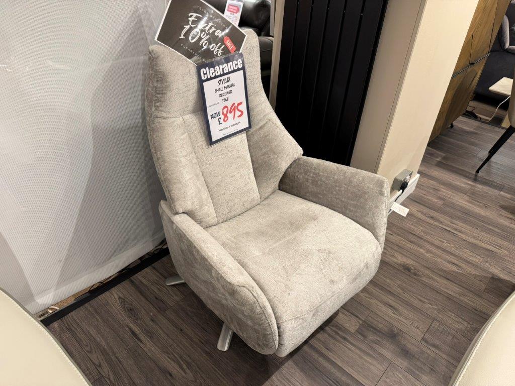 Hjort Knudsen Stylux Small Manual Recliner Chair